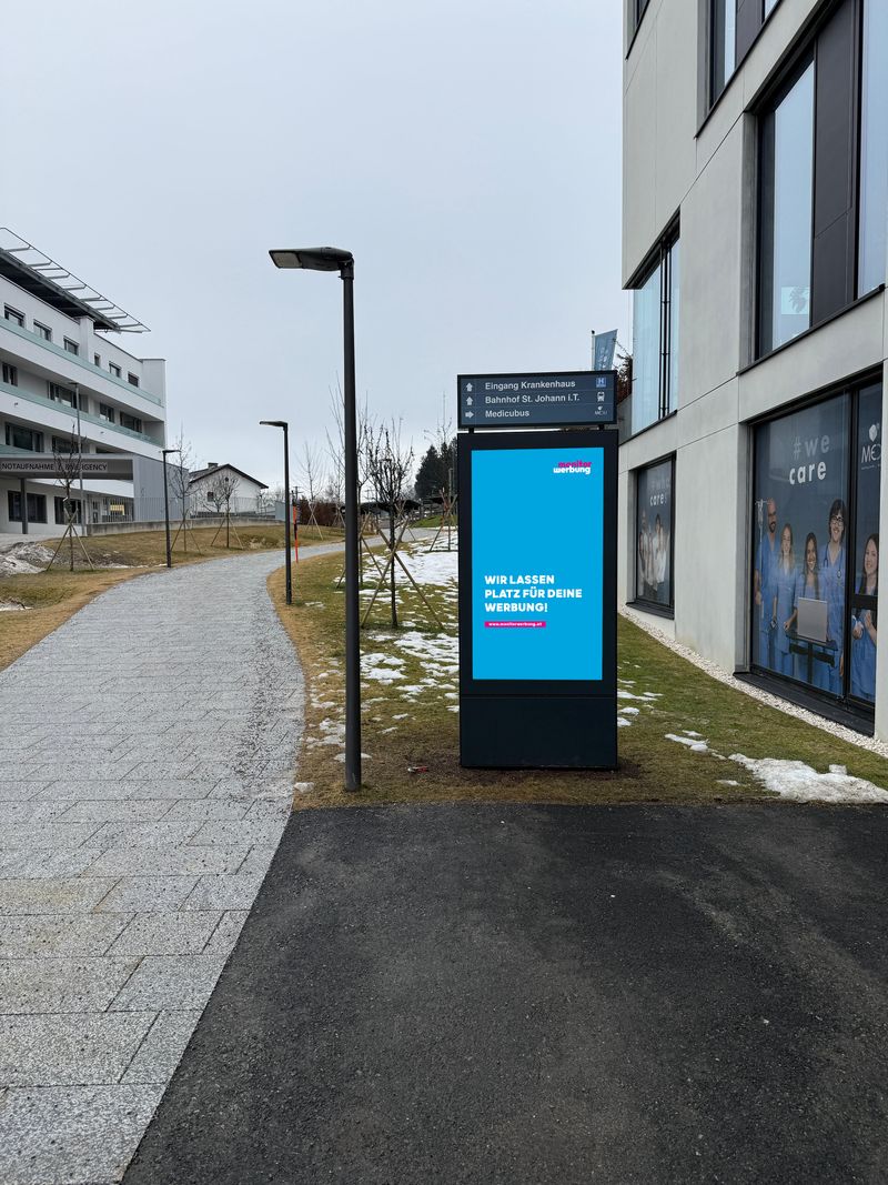 Outdoorstelen Ortszentrum St. Johann i.T.