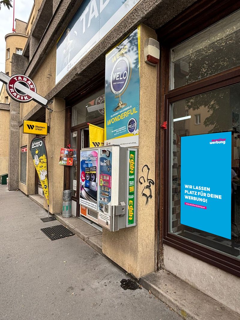 Semioutdoorscreen Steinbauergasse Wien