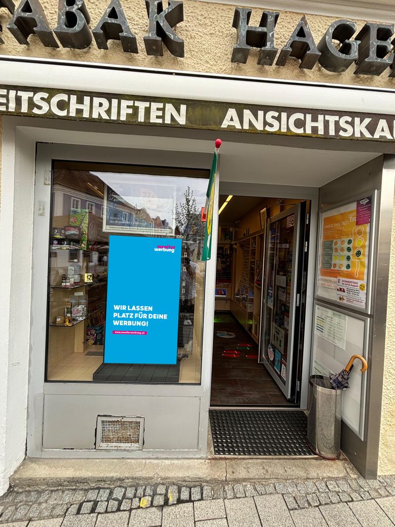 Semioutdoorscreen Silberzeile Schärding