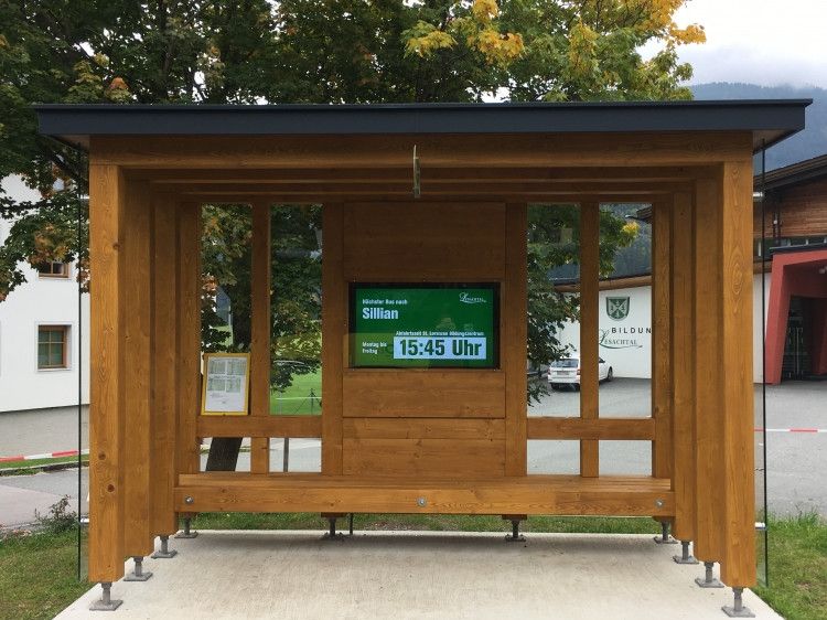 Bushaltestelle-Bildungszentrum Lesachtal