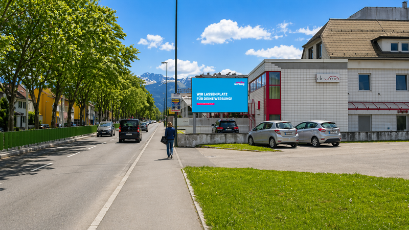 LED Wall Innsbruck Kranebitter Allee